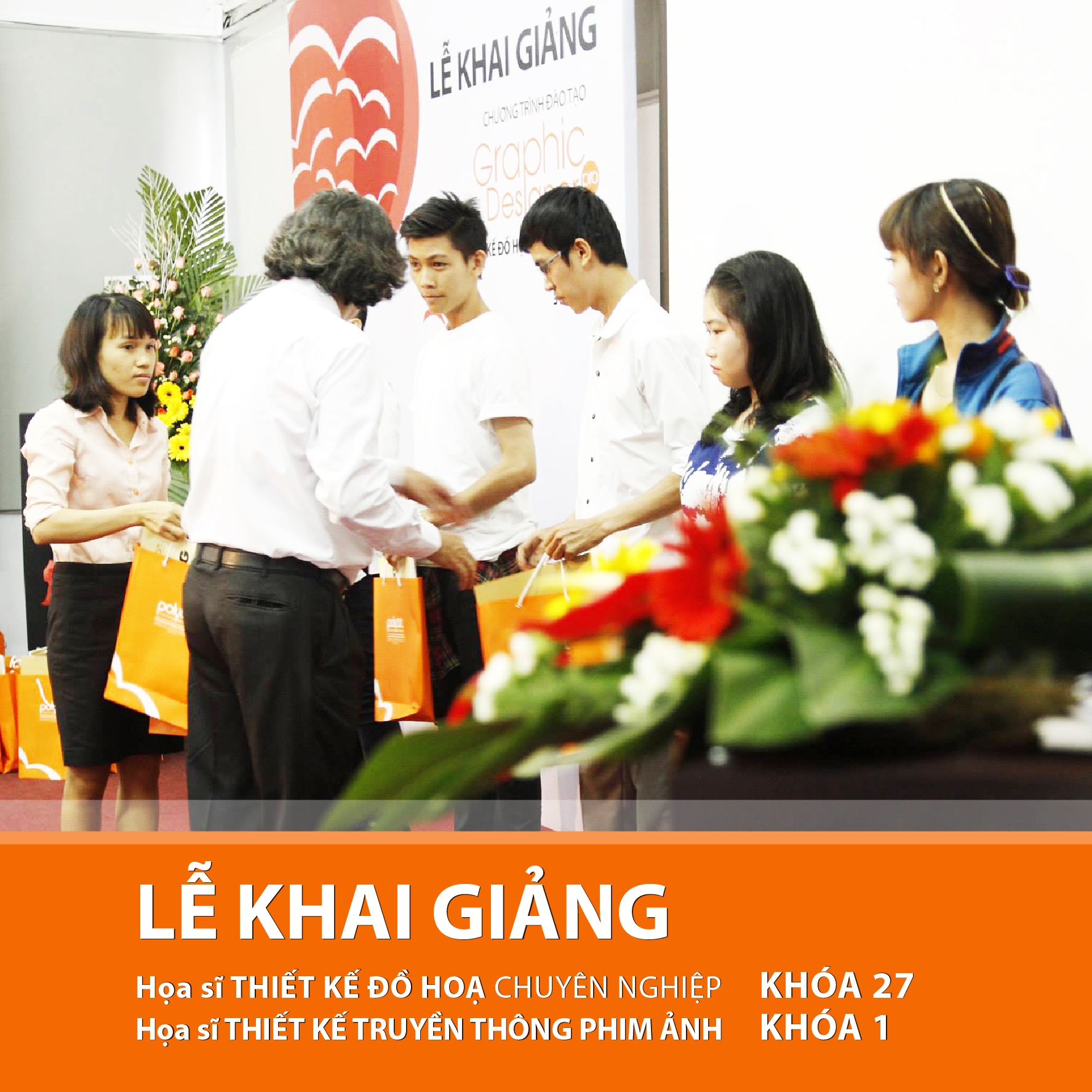 Hình khai giảng GD27 và FD1